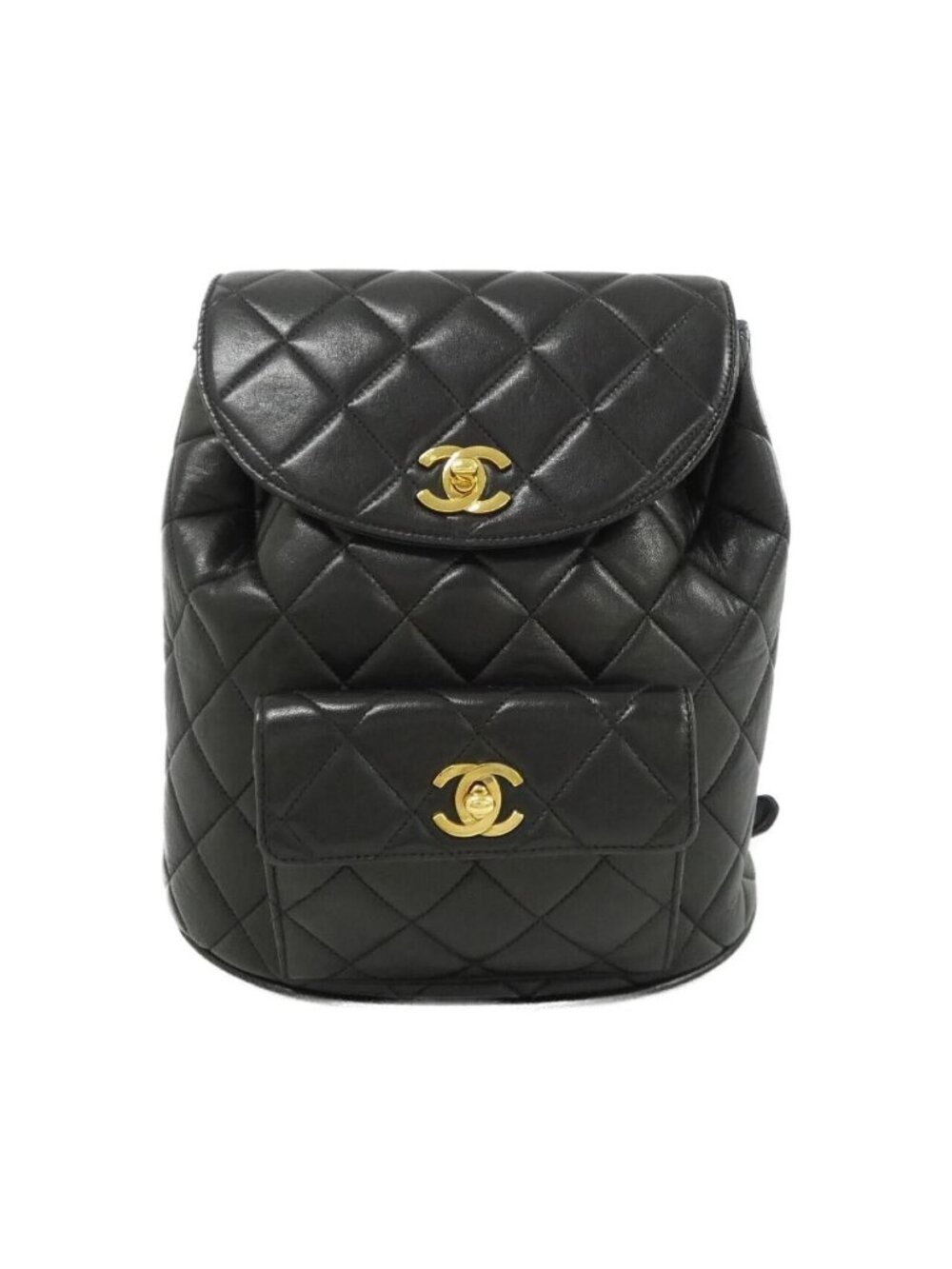 Chanel Vintage Backpack Black